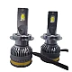 Set 2 becuri auto H4 LED A8, 100W, 15000 Lumeni, Lumina alba 6000k Set 2 becuri auto H4 LED A8, 100W, 15000 Lumeni, Lumina alba 6000k