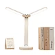 Lampa 1960 de birou LED cu usb, iluminare cu 2 capete Reglabile ALB Lampa 1960 de birou LED cu usb, iluminare cu 2 capete Reglabile ALB