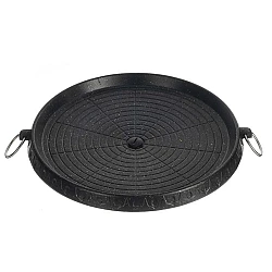 Tigaie rotunda pentru gratar Aorlis AO-78288 de 32cm strat antiaderent Tigaie rotunda pentru gratar Aorlis AO-78288 de 32cm strat antiaderent