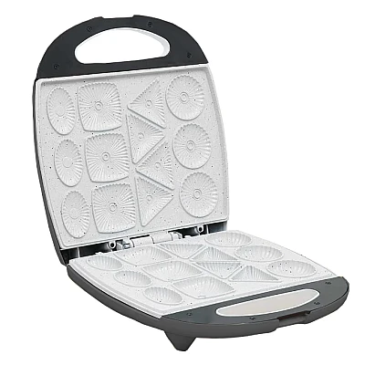 Aparat pentru copt biscuiti AORLIS AO 78242 cu Placi antiaderente Aparat pentru copt biscuiti AORLIS AO 78242 cu Placi antiaderente
