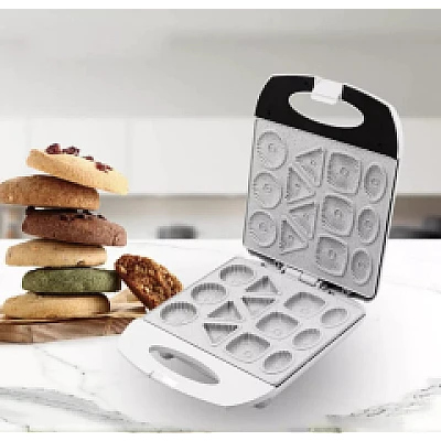 Aparat pentru copt biscuiti AORLIS AO 78242 cu Placi antiaderente Aparat pentru copt biscuiti AORLIS AO 78242 cu Placi antiaderente