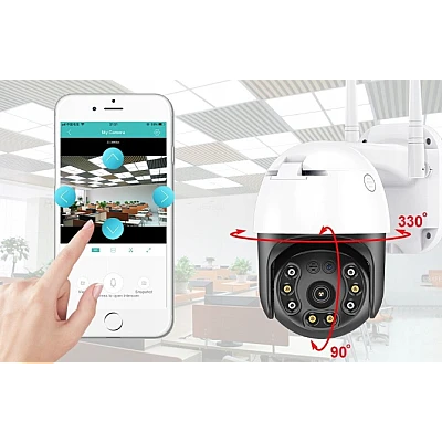 Camera de supraveghere rotativa Q S4 MAX Full HD 8K Camera de supraveghere rotativa Q S4 MAX Full HD 8K
