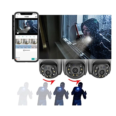 Camera de supraveghere rotativa Q S4 MAX Full HD 8K Camera de supraveghere rotativa Q S4 MAX Full HD 8K