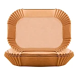Set 50 hartii de copt PATRATE pentru friteuza Unica folosinta 16 cm
