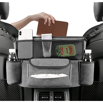 Geanta multifunctionala de depozitare pentru scaunul auto Geanta multifunctionala de depozitare pentru scaunul auto
