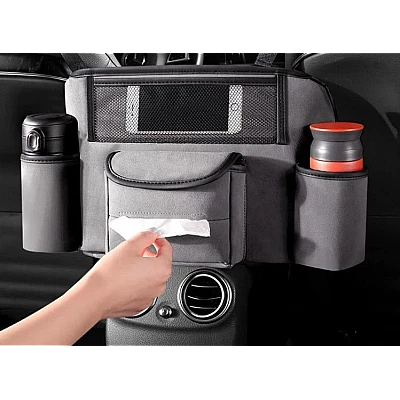 Geanta multifunctionala de depozitare pentru scaunul auto Geanta multifunctionala de depozitare pentru scaunul auto