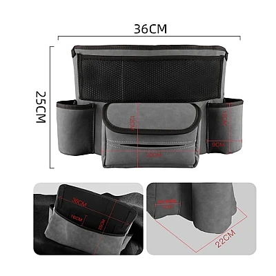 Geanta multifunctionala de depozitare pentru scaunul auto Geanta multifunctionala de depozitare pentru scaunul auto