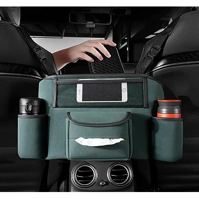 Geanta multifunctionala de depozitare pentru scaunul auto Geanta multifunctionala de depozitare pentru scaunul auto
