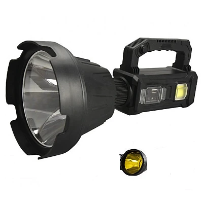 Lanterna puternica de mana LED P90 cu trepied W5111 Lanterna puternica de mana LED P90 cu trepied W5111