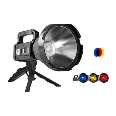 Lanterna puternica de mana LED P90 cu trepied W5111 Lanterna puternica de mana LED P90 cu trepied W5111