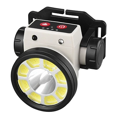Lanterna puternica de cap LY 004 cu LED COB si senzor de miscare Lanterna puternica de cap LY 004 cu LED COB si senzor de miscare