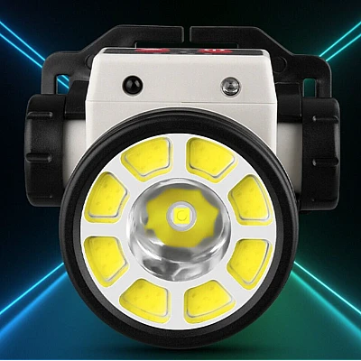 Lanterna puternica de cap LY 004 cu LED COB si senzor de miscare Lanterna puternica de cap LY 004 cu LED COB si senzor de miscare