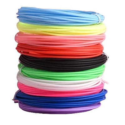 Set 20 Filamente PLA 5m Colorate pentru Creion 3D 1.75 mm Grosime