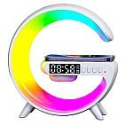 Boxa Mica bluetooth G63 cu Statie incarcare wireless si lampa RGB
