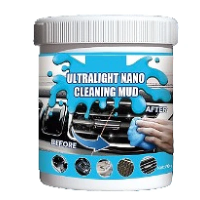 Gel de curatare auto tip puddy Albastru