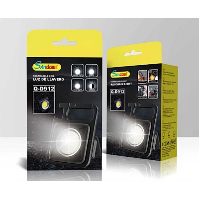 Mini lanterna breloc Q D912 pentru multiple utilizari Mini lanterna breloc Q D912 pentru multiple utilizari