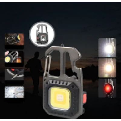 Breloc cu lanterna Andowl Q D911 cu LED COB multifunctional Breloc cu lanterna Andowl Q D911 cu LED COB multifunctional