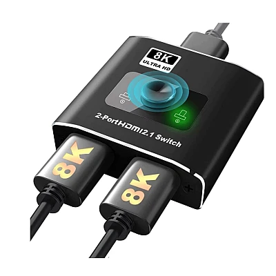 Splitter Switch HDMI cod QZ8Q2 8K cu 2 x HDMI 2.1 60/120 Hz la 1 x HDMI Splitter Switch HDMI cod QZ8Q2 8K cu 2 x HDMI 2.1 60/120 Hz la 1 x HDMI