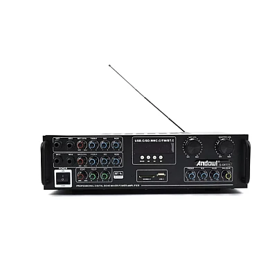 Amplificator sunet Q GF777 300 W cu Bluetooth si functie Karaoke Amplificator sunet Q GF777 300 W cu Bluetooth si functie Karaoke