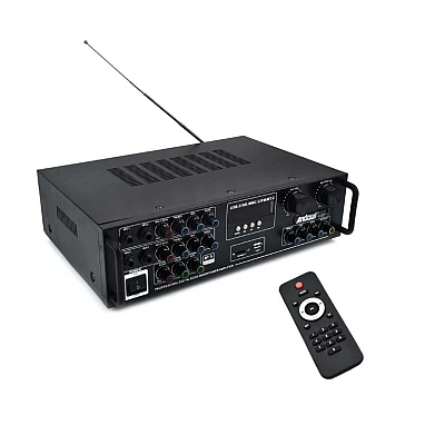 Amplificator sunet Q GF777 300 W cu Bluetooth si functie Karaoke Amplificator sunet Q GF777 300 W cu Bluetooth si functie Karaoke