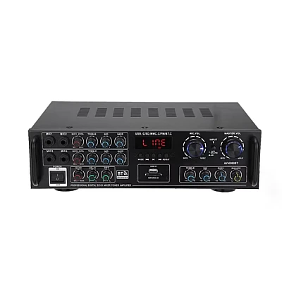 Amplificator sunet Q GF777 300 W cu Bluetooth si functie Karaoke Amplificator sunet Q GF777 300 W cu Bluetooth si functie Karaoke