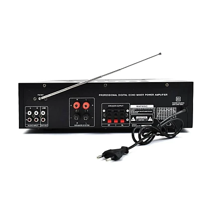 Amplificator sunet Q GF777 300 W cu Bluetooth si functie Karaoke Amplificator sunet Q GF777 300 W cu Bluetooth si functie Karaoke