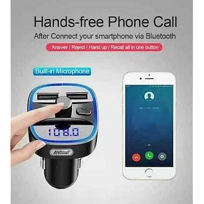 Modulator auto FM cu Bluetooth Q T104 Modulator auto FM cu Bluetooth Q T104