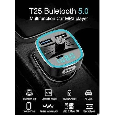 Modulator auto FM cu Bluetooth Q T104 Modulator auto FM cu Bluetooth Q T104