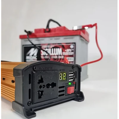 Invertor de tensiune auto KS500 putere 500W 12V 220V Invertor de tensiune auto KS500 putere 500W 12V 220V