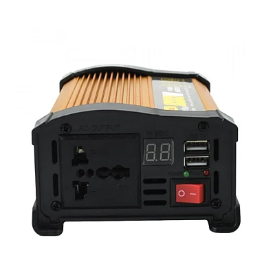 Invertor de tensiune auto KS500 putere 500W 12V 220V Invertor de tensiune auto KS500 putere 500W 12V 220V