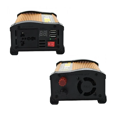 Invertor auto de tensiune KS2000 putere 2000W 12V 220V Invertor auto de tensiune KS2000 putere 2000W 12V 220V