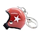 Breloc Chei Model Casca Moto Rosu Breloc Chei Model Casca Moto Rosu
