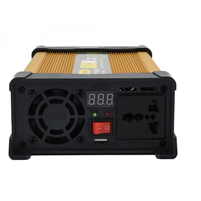 Invertor auto de tensiune KS2000 putere 2000W 12V 220V Invertor auto de tensiune KS2000 putere 2000W 12V 220V