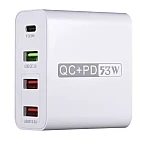 Adaptor priza WLX A6 cu 4 porturi USB Qualcomm 3.0 53W 