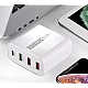 Adaptor priza WLX A6 cu 4 porturi USB Qualcomm 3.0 53W Adaptor priza WLX A6 cu 4 porturi USB Qualcomm 3.0 53W