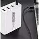 Adaptor priza WLX A6 cu 4 porturi USB Qualcomm 3.0 53W Adaptor priza WLX A6 cu 4 porturi USB Qualcomm 3.0 53W