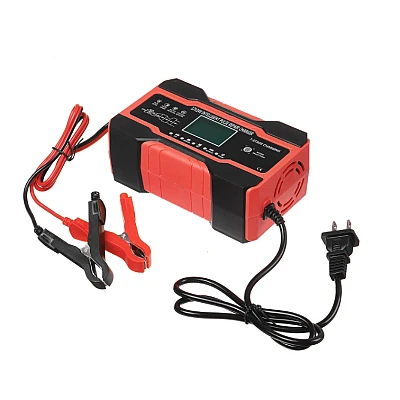 Redresor auto Q DP1210 Inteligent Digital Baterie Auto Smart rosu Redresor auto Q DP1210 Inteligent Digital Baterie Auto Smart rosu