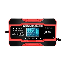 Redresor auto Q DP1210 Inteligent Digital Baterie Auto Smart rosu 