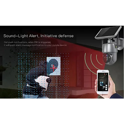 Camera de supraveghere CCTV Q SX01 Audio Bidirectionala cu panou solar 4G Camera de supraveghere CCTV Q SX01 Audio Bidirectionala cu panou solar 4G