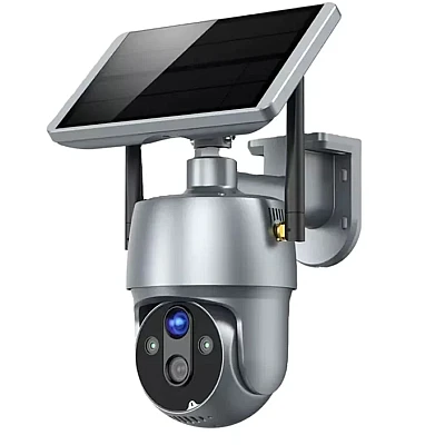 Camera de supraveghere CCTV Q SX01 Audio Bidirectionala cu panou solar 4G Camera de supraveghere CCTV Q SX01 Audio Bidirectionala cu panou solar 4G