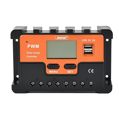 Controler de incarcare Andowl QKZ040 40A 12/24V PWM Controler de incarcare Andowl QKZ040 40A 12/24V PWM
