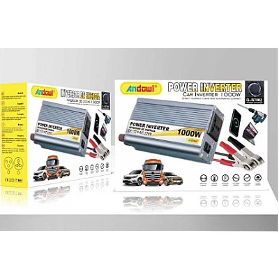 Invertor Auto putere 1000W DC 12V AC 220V cod Q N7002 Invertor Auto putere 1000W DC 12V AC 220V cod Q N7002