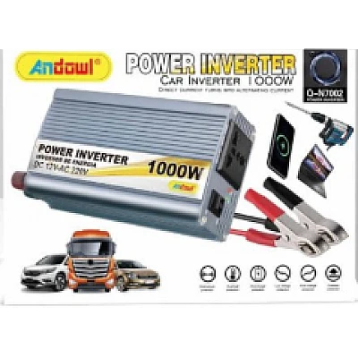 Invertor Auto putere 1000W DC 12V AC 220V cod Q N7002 Invertor Auto putere 1000W DC 12V AC 220V cod Q N7002