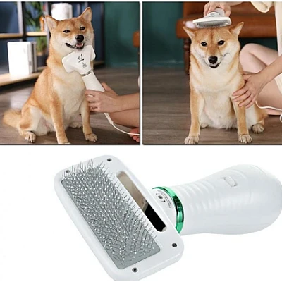 Perie cu feon 2 in 1 pentru animale Q M631 Perie cu feon 2 in 1 pentru animale Q M631