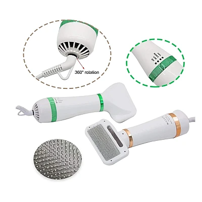 Perie cu feon 2 in 1 pentru animale Q M631 Perie cu feon 2 in 1 pentru animale Q M631