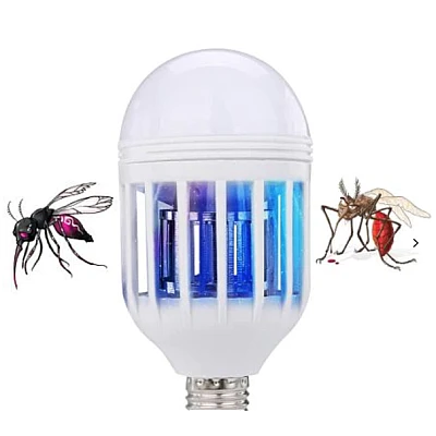 Bec 2 in 1 cu lampa UV impotriva insectelor Bec 2 in 1 cu lampa UV impotriva insectelor