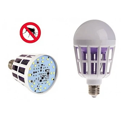 Bec 2 in 1 cu lampa UV impotriva insectelor Bec 2 in 1 cu lampa UV impotriva insectelor
