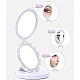 Oglinda cosmetica 2 in 1 Andowl Q MR80 pliabila led efect de lupa reincarcabila Oglinda cosmetica 2 in 1 Andowl Q MR80 pliabila led efect de lupa reincarcabila