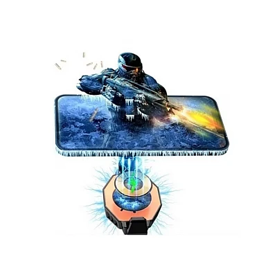 Cooler pentru Racire Telefon Universal Q CL8 Lumini RGB pentru Gaming Cooler pentru Racire Telefon Universal Q CL8 Lumini RGB pentru Gaming