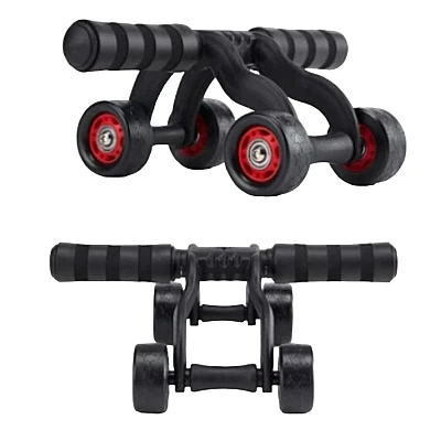 Aparat fitness cu 4 roti JS285 pentru abdomen si spate Aparat fitness cu 4 roti JS285 pentru abdomen si spate